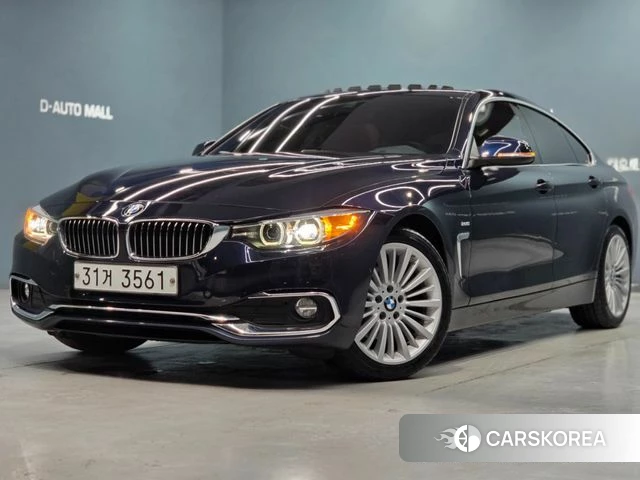 BMW 4 Series (F32) 2018 Синий из Кореи