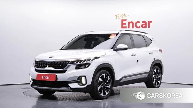 Kia Seltos 2021 Белый из Кореи