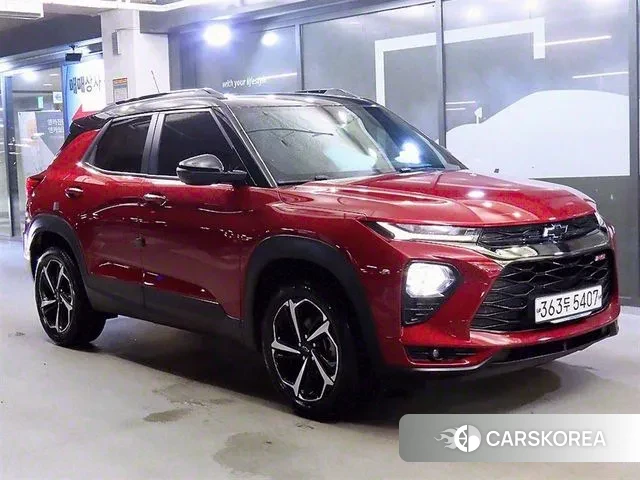 Chevrolet (GM Daewoo) Trailblazer 2019 Красный из Кореи