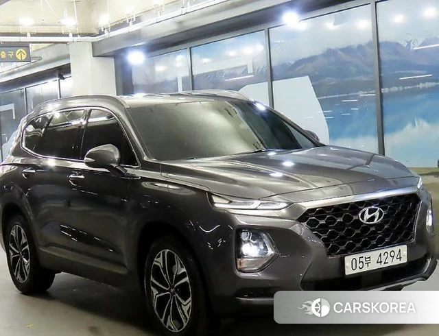 Hyundai Santa Fe TM 2018 Серый из Кореи