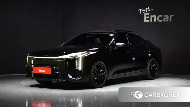 Kia The New K8 Hybrid 2024 Черный из Кореи