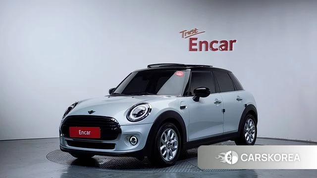 Mini Cooper 2021 Серебряный из Кореи