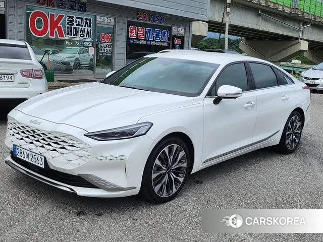 Kia K8 2021 Белый из Кореи