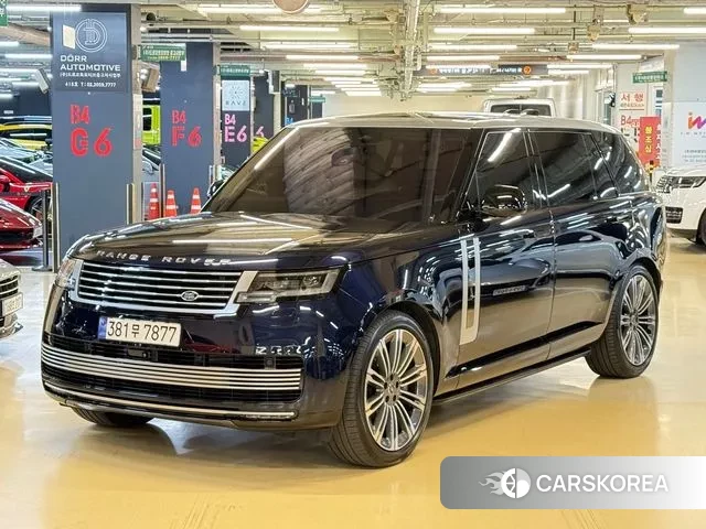 Land Rover Range Rover 5th Generation 2023 Синий из Кореи