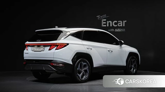 Hyundai Tucson (NX4) 2021 Белый из Кореи