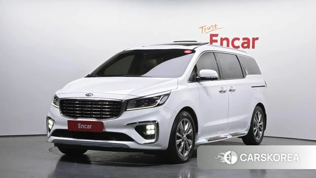 Kia The New Carnival 2019 Белый из Кореи