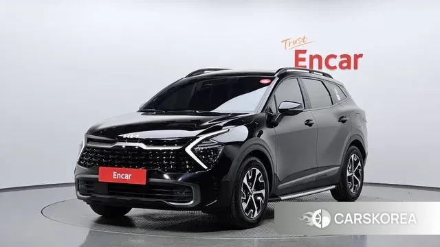 Kia Sportage 5th Generation Hybrid 2023 Черный из Кореи