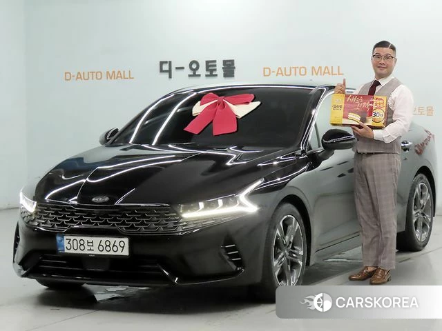 Kia K5 Hybrid 3rd Generation 2021 Черный из Кореи