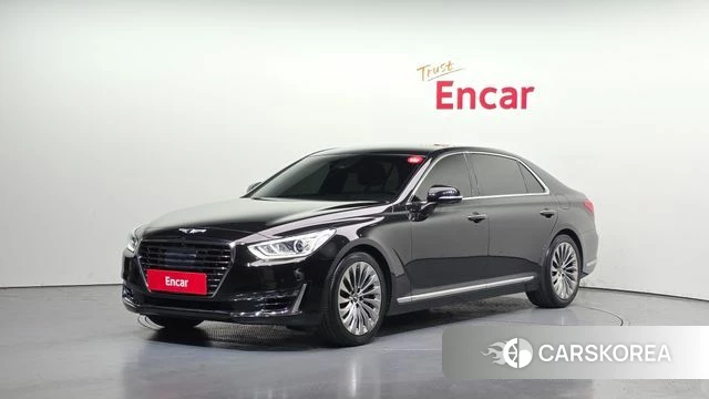Genesis EQ900 2018 Черный из Кореи