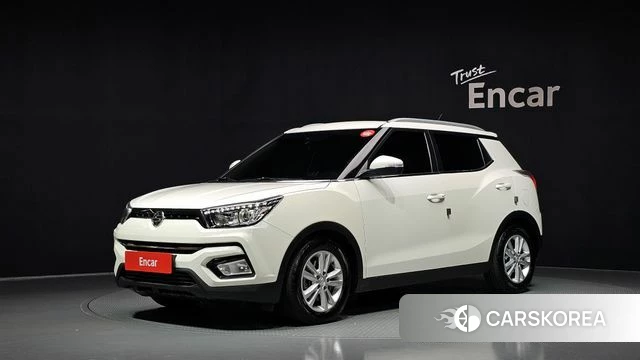 Ssangyong Tivoli Armor 2018 Жемчужный цвет из Кореи