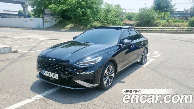 Kia K8 2021 Черный из Кореи