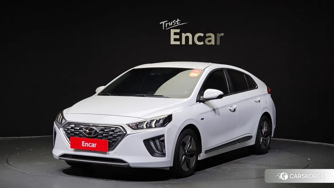 Hyundai The New Ionic Hybrid 2019 Белый из Кореи
