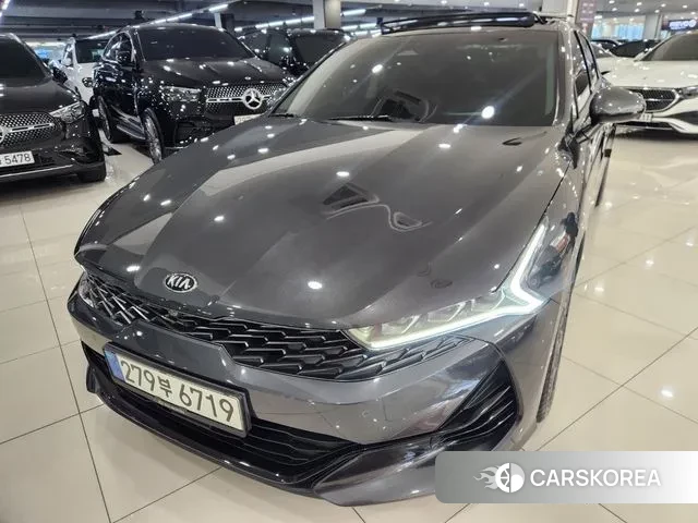 Kia K5 3rd generation 2021 Серый из Кореи