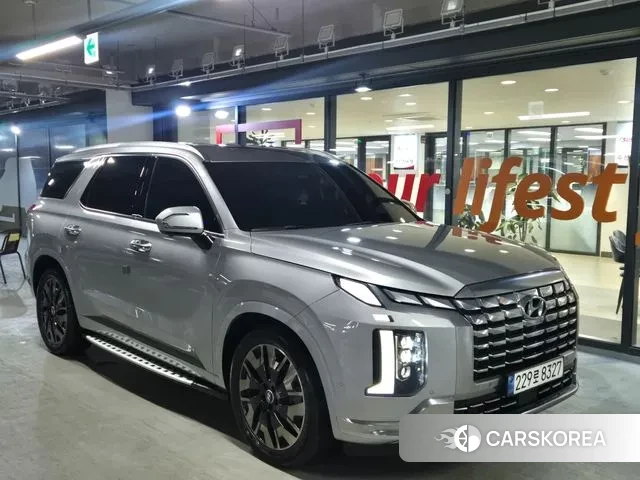 Hyundai The New Palisade 2023 Серебристо-серый из Кореи