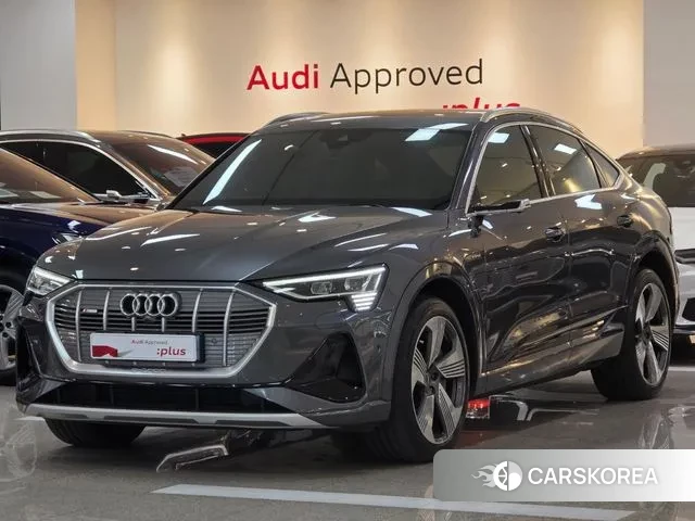 Audi e-Tron 2021 Серый из Кореи