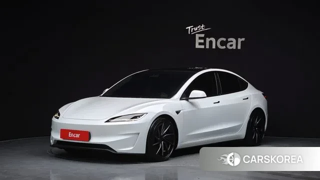 Tesla Model 3 2024 Белый из Кореи