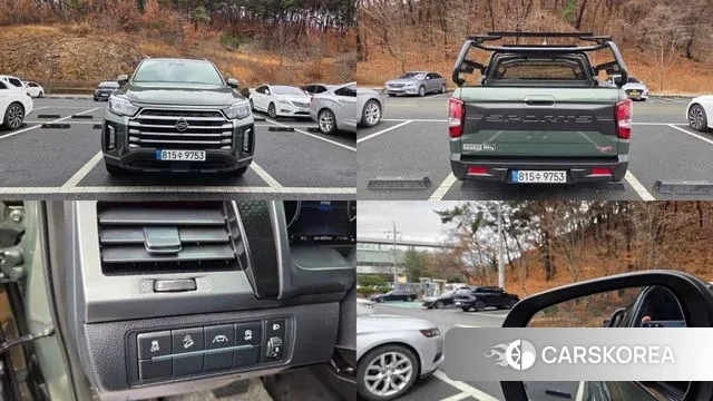 Ssangyong The New Rexton Sport 2023 Зеленый из Кореи