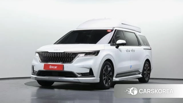 Kia Carnival 4th generation 2023 Белый из Кореи