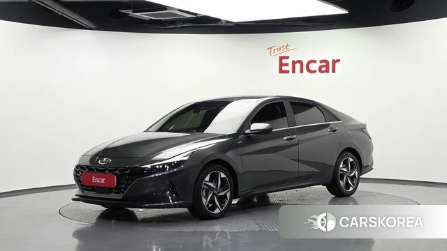 Hyundai Avante (CN7) 2022 Серый из Кореи