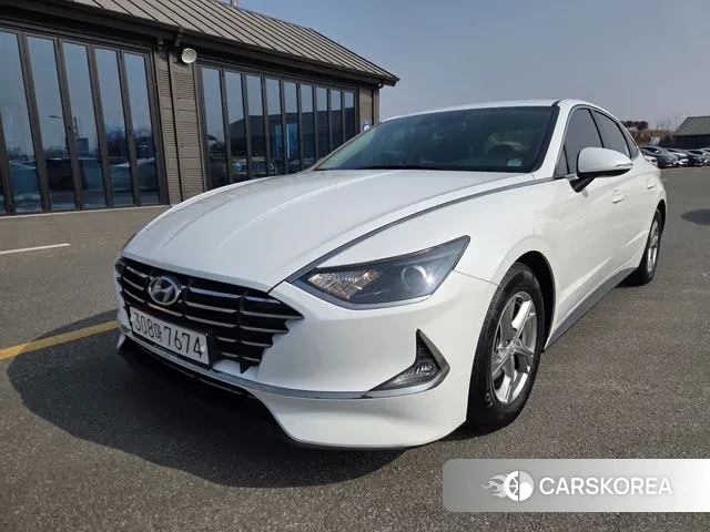 Hyundai Sonata (DN8) 2020 Белый из Кореи