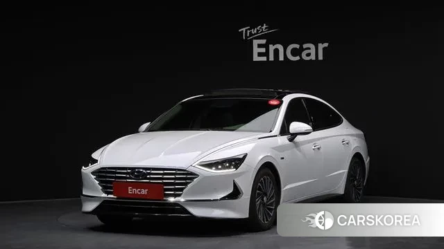Hyundai Sonata Hybrid (DN8) 2019 Белый из Кореи