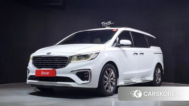 Kia The New Carnival 2019 Белый из Кореи