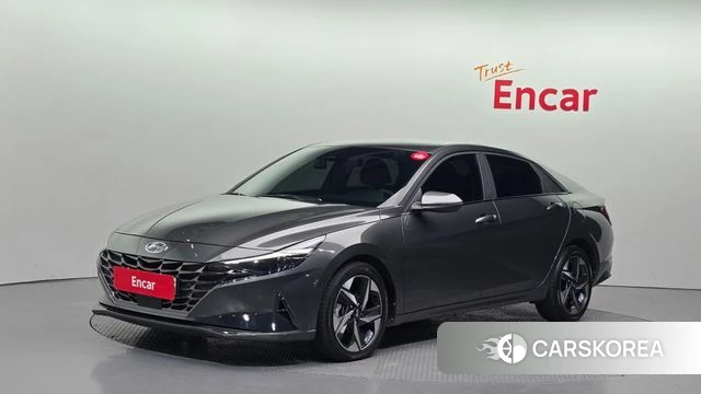 Hyundai Avante (CN7) 2022 Серый из Кореи