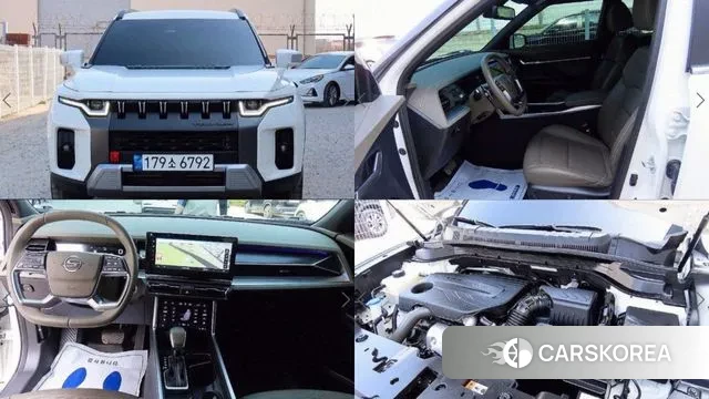 Ssangyong Torres 2023 Белый из Кореи