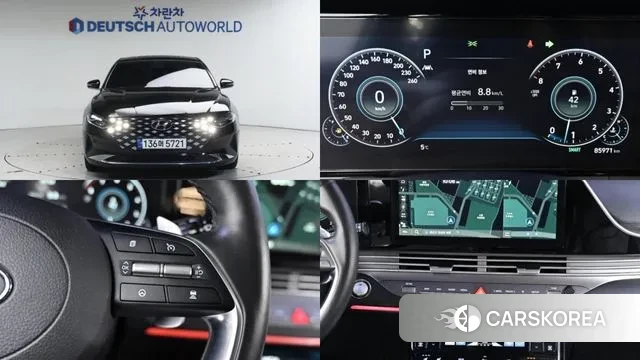 Hyundai The New Grandeur IG 2020 Черный из Кореи