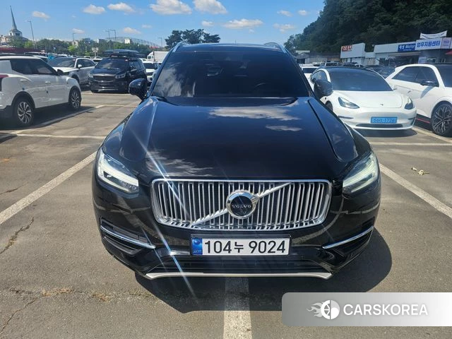 Volvo XC90 second Generation 2019 Черный из Кореи