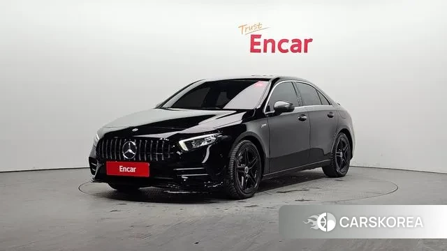 Mercedes-Benz A-Class W177 2021 Черный из Кореи