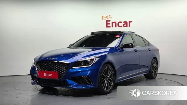 Genesis G80 2018 Синий из Кореи