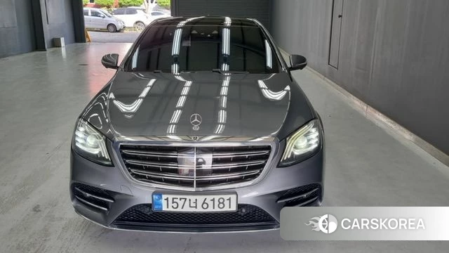 Mercedes-Benz S-Class W222 2018 Серый из Кореи
