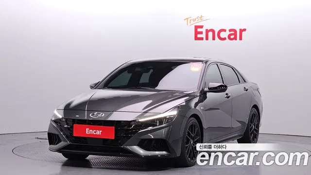 Hyundai Avante (CN7) 2021 Серый из Кореи