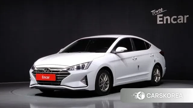 Hyundai The New Avante AD 2019 Белый из Кореи