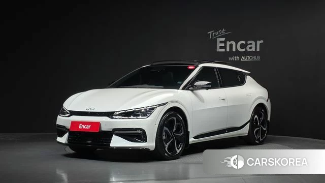 Kia EV6 2023 Белый из Кореи