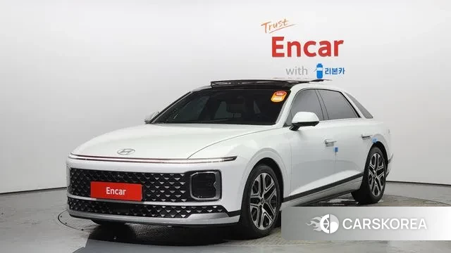 Hyundai Grandeur (GN7) 2023 Белый из Кореи