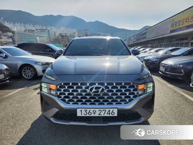 Hyundai The New Santa Fe 2020 Серый из Кореи