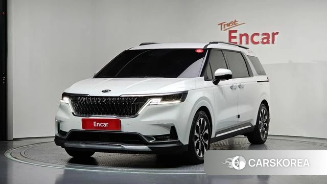 Kia Carnival 4th generation 2021 Белый из Кореи