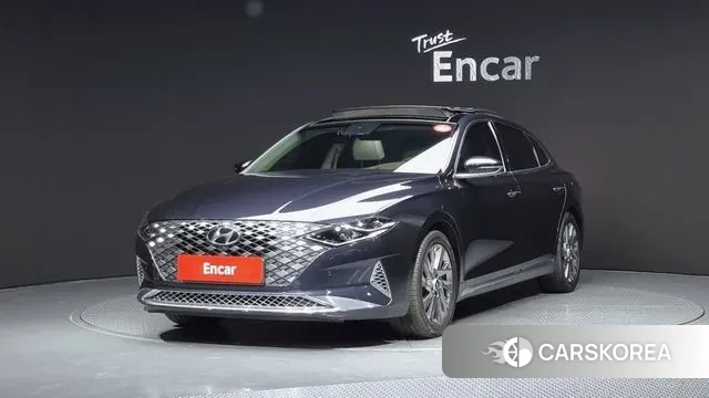 Hyundai The New Grandeur IG Hybrid 2020 Синий из Кореи