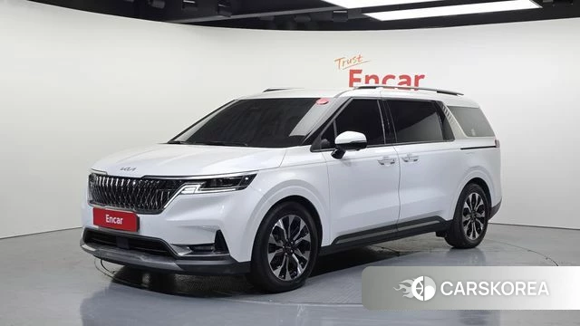 Kia Carnival 4th generation 2021 Белый из Кореи