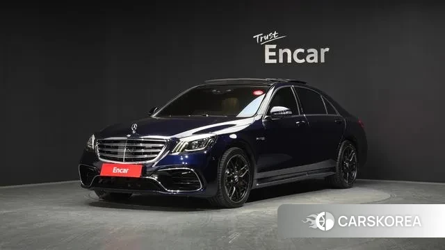 Mercedes-Benz S-Class W222 2020 Синий из Кореи