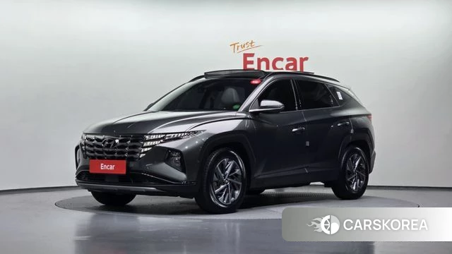 Hyundai Tucson Hybrid (NX4) 2021 Серый из Кореи