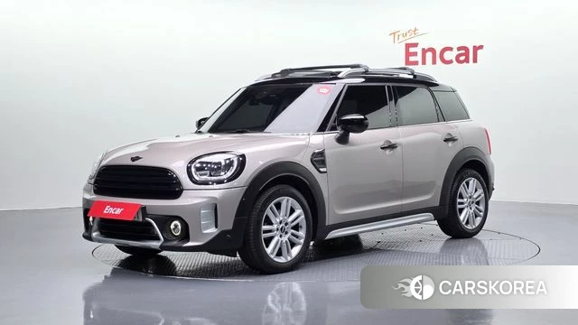 Mini Cooper Countryman 2021 Серебристо-серый из Кореи