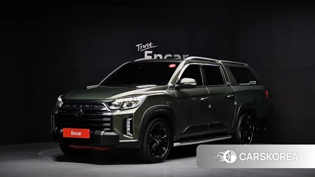 Ssangyong The New Rexton Sports Cannes 2022 Светло-зеленый из Кореи