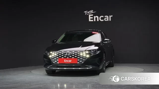 Hyundai The New Grandeur IG Hybrid 2021 Черный из Кореи