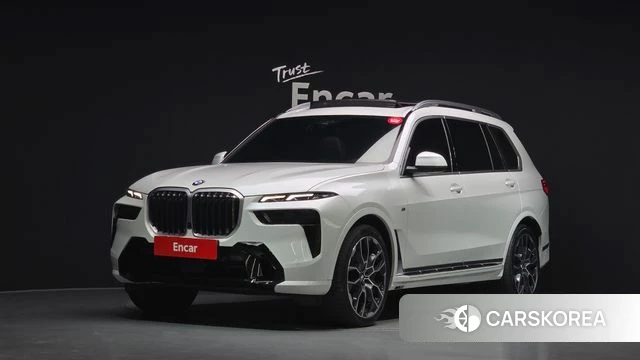 BMW X7 (G07) 2023 Белый из Кореи