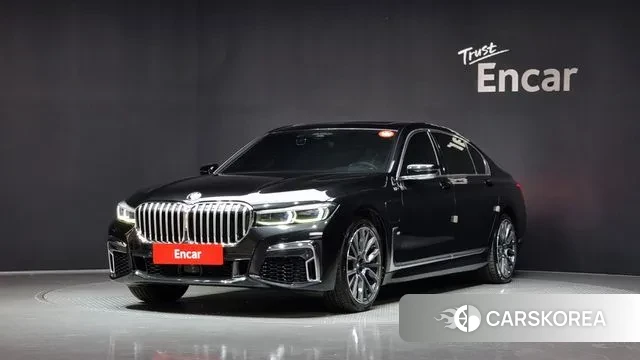 BMW 7 Series (G11) 2020 Черный из Кореи