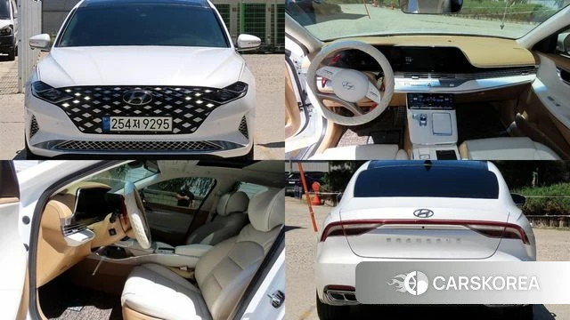 Hyundai The New Grandeur IG 2020 Белый из Кореи