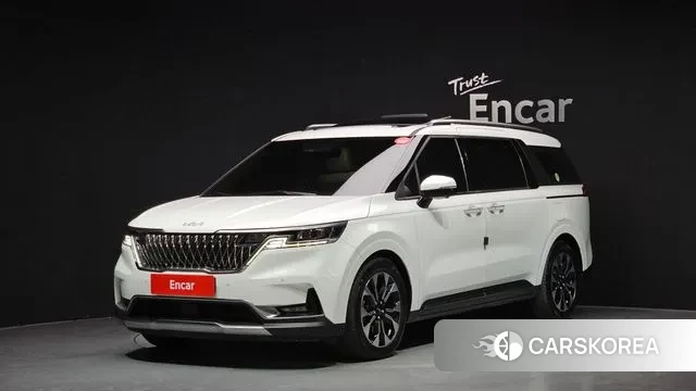 Kia Carnival 4th generation 2022 Белый из Кореи